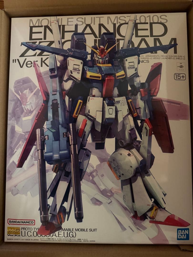 MG 強化型 ダブルゼータガンダム ver.ka 1/100 MG 1/100 強化型ダブルゼータガンダム Ver．Ka【再販】【2次