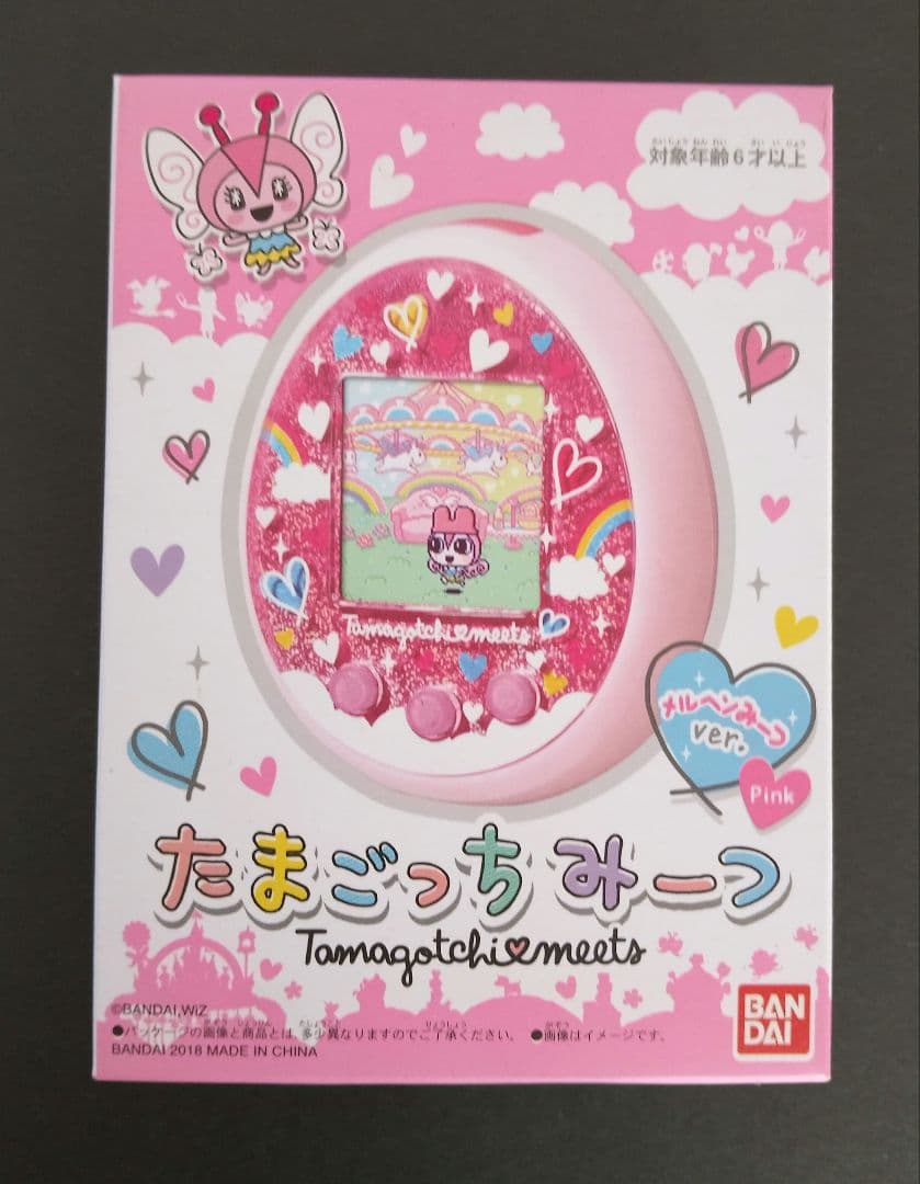 BANDAI Tamagotchi meets ピンク　たまごちみーつ たまごっちみーつ メルヘンみーつver． ピンク BANDAI｜バンダイ 通販