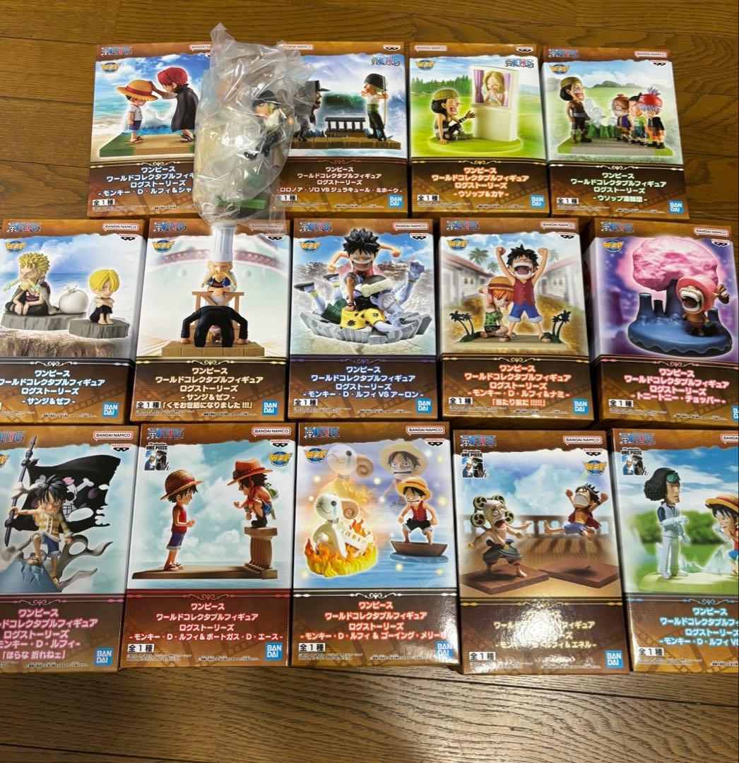 ワンピース　ワーコレ　ログストーリーズ　セット ワンピース ワールドコレクタブルフィギュア ログストーリーズ