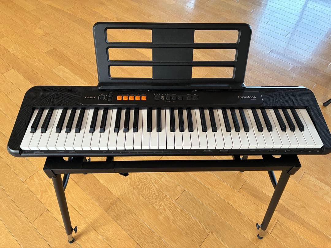 カシオトーン　ct-s100 スタンド付き ☆CASIO/カシオ Casiotone CT-S100 【シンセサイザーキーボード】 - 最