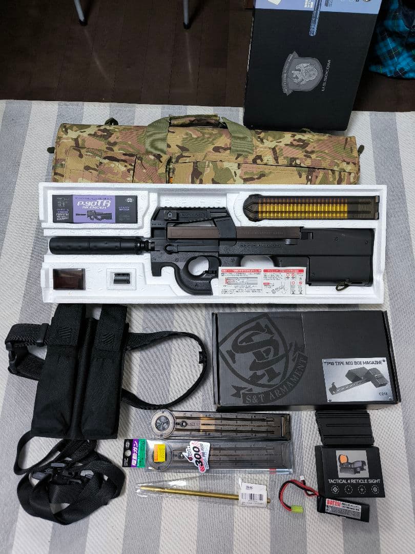 東京マルイ P-90TR 300連、BOXマグ、バッテリー、ダットサイト他多数 p90tr 東京マルイ」の人気商品一覧 | 安い商品を通販サイトから探す