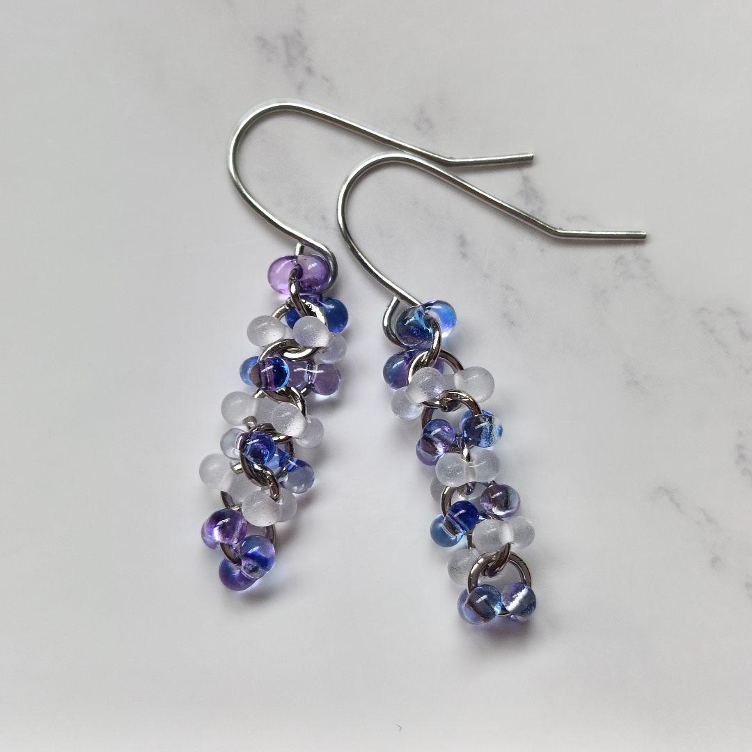 No.470 チェコビーズ ファルファーレのピアス No 52 チェコビーズ ファルファーレ ピアス｜Yahoo!フリマ（旧PayPay