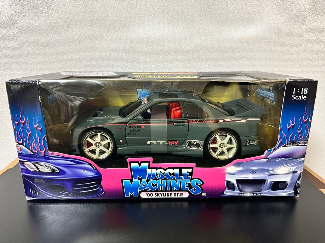 マッスルマシーンズ 1/18 スカイライン GT-R 1:18 Muscle Machines 2000 Nissan Skyline GT-R | eBay