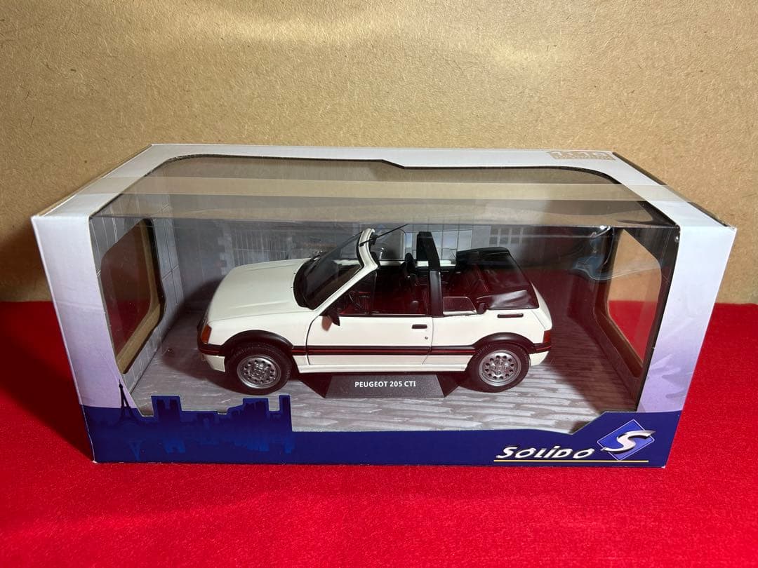 【超レア】　1/18 プジョー 205CTI ノレブ 1/18 プジョー 205 GTi Griffe 1991 グリーン ルーフウィンドウ