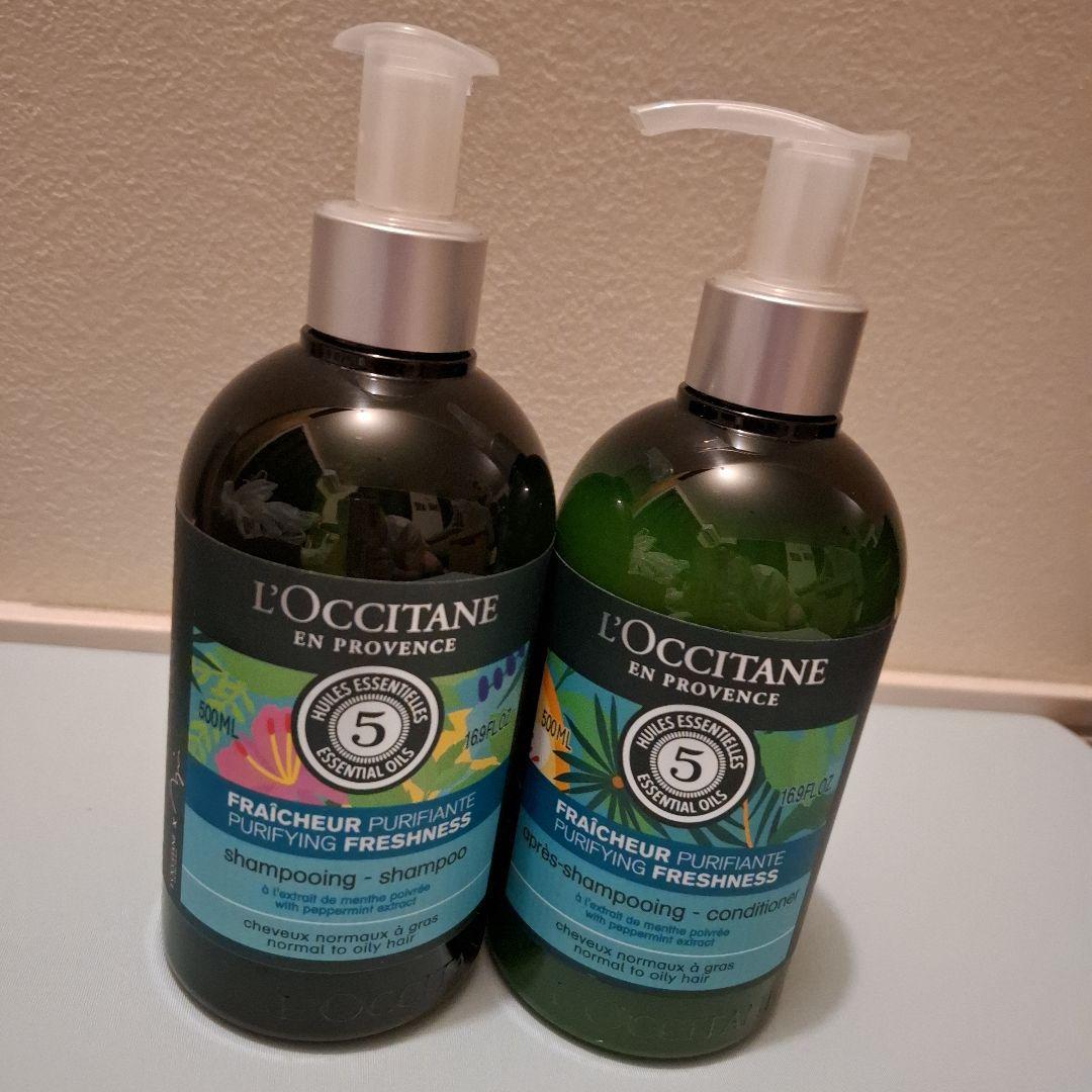 新品L'Occitaneピュアフレッシュネスシャンプー&コンディショナーセット Amazon.co.jp: ロクシタン(L'OCCITANE) ピュアフレッシュ バリュアブル