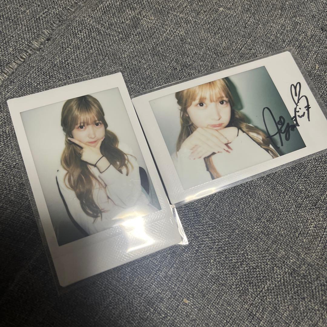 最終値下げ】大澤綾菜ちゃんチェキ2枚 1枚サイン入り - メルカリ