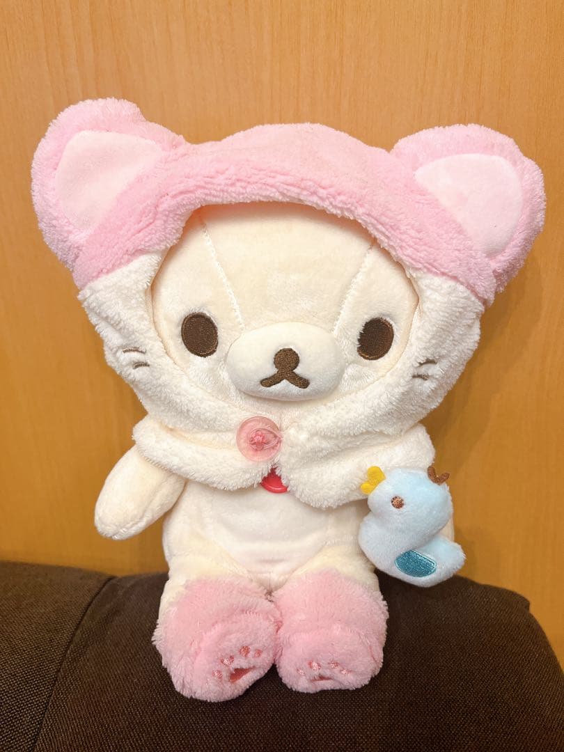 レア　リラックマ コリラックマ ねこねこの湯　ぬいぐるみ ♨10月発売🐾 スワイプしてね☛ 新登場した「ねこねこの湯」の看板ねこ