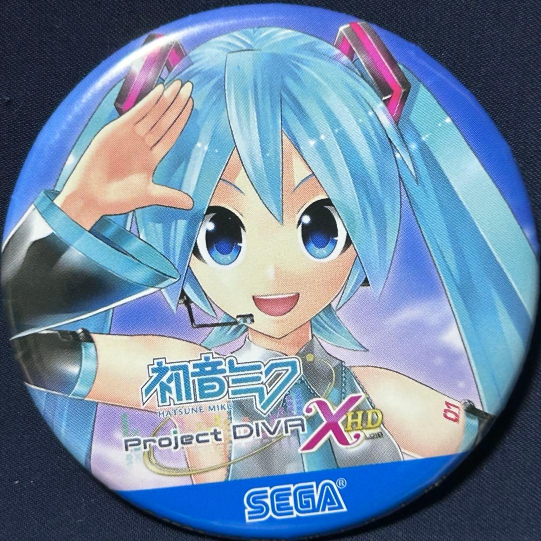 初音ミク Project DIVA Xセガ名作缶バッジコレクション カプセルトイ 週刊ディーヴァ・ステーション | セガ