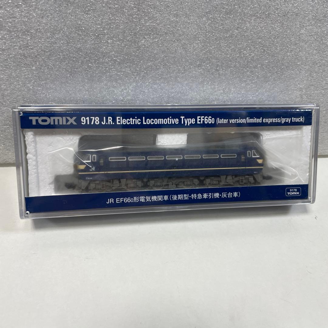 ★希少★ 新品NゲージTOMIX EF66 0形（後期型・特急牽引機・灰台車） Amazon | TOMIX Nゲージ JR EF66 0形 電気機関車 後期型 特急牽引機