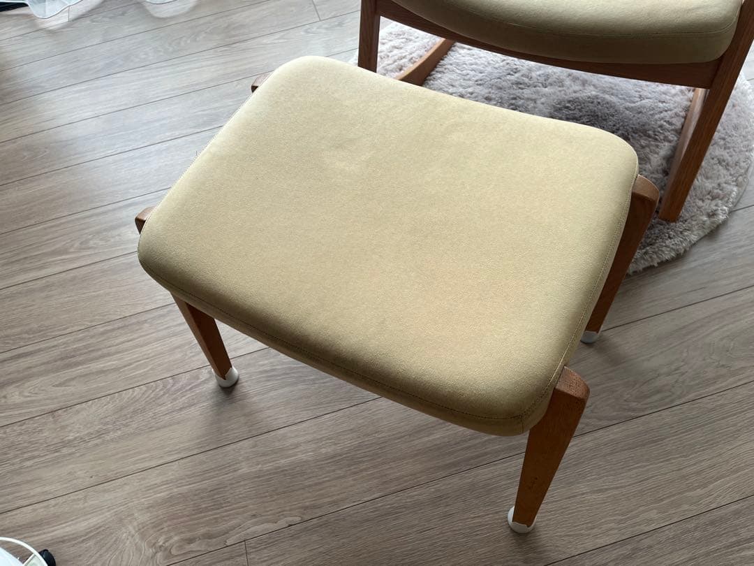 ベージュ布張りオットマン オットマン 布張り | 【公式】大塚家具オンラインショップ | 家具