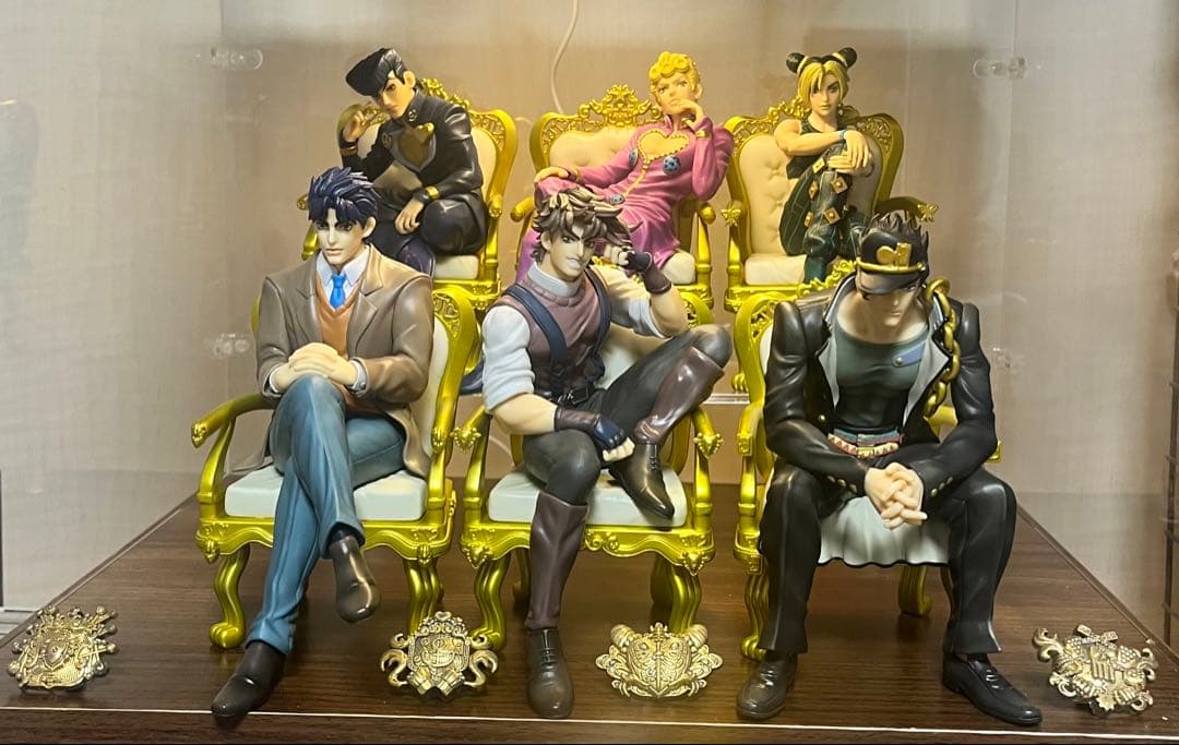ジョジョワールド一番くじA.B.C.D.E.F賞フルコンプ 渋谷PARCO 6F THE☆JOJO WORLDにて発売中！ 一番くじ ジョジョの奇妙な