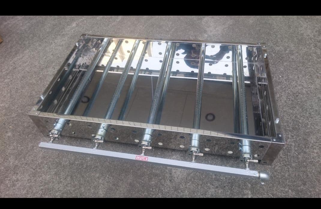 幅90cm ネット販売用 大量調理 グリラー BBQ バーベキュー キッチンカー コンパクトバーベキューコンロ 幅25.5X奥行43.5X高さ30cm