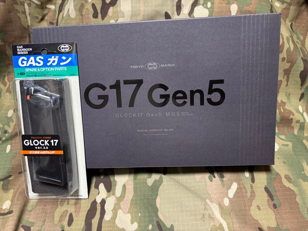 【ジー⠀】マルイ GLOCK17 グロック17 Gen5 予備マガジン付 店内全品5％OFFクーポン】東京マルイ G17用スペアマガジン バージョン