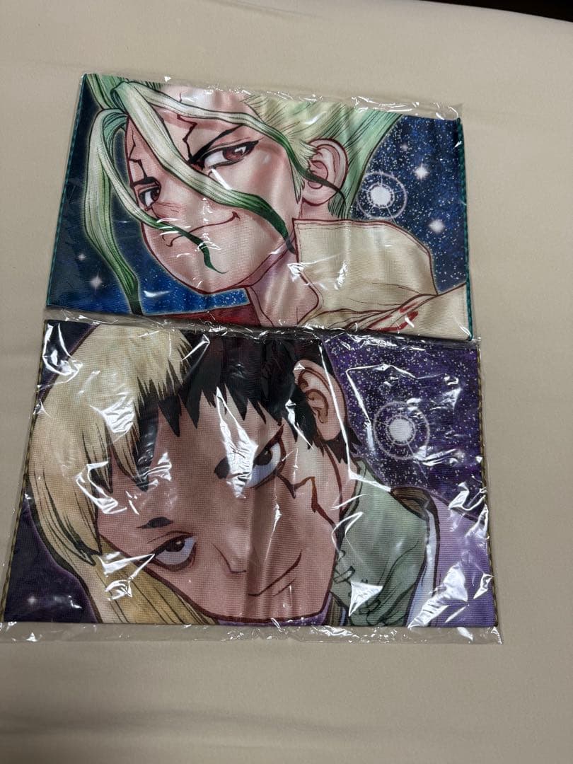 Dr.STONE キャラクター大判タオル　石神千空　あさぎりゲン　未開封 Dr．STONE キャラクター大判タオルA［石神千空］