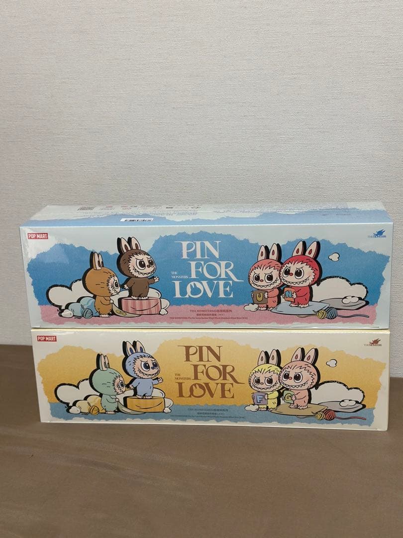 ポップマート ザ モンスターズ ピン フォー ラブ シリーズ ぬいぐる