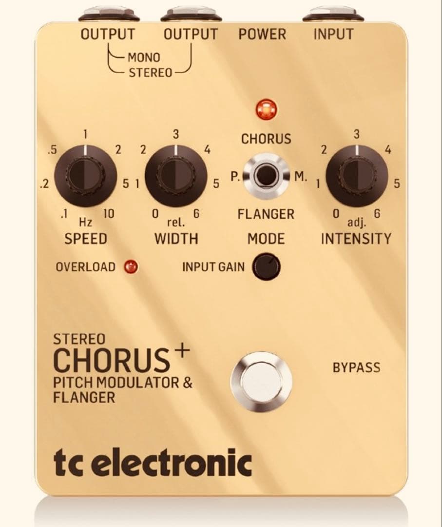 ギター tc electronic Stereo Chorus+ TC ELECTRONIC SCF Stereo Chorus+ [11/03] | Reverb