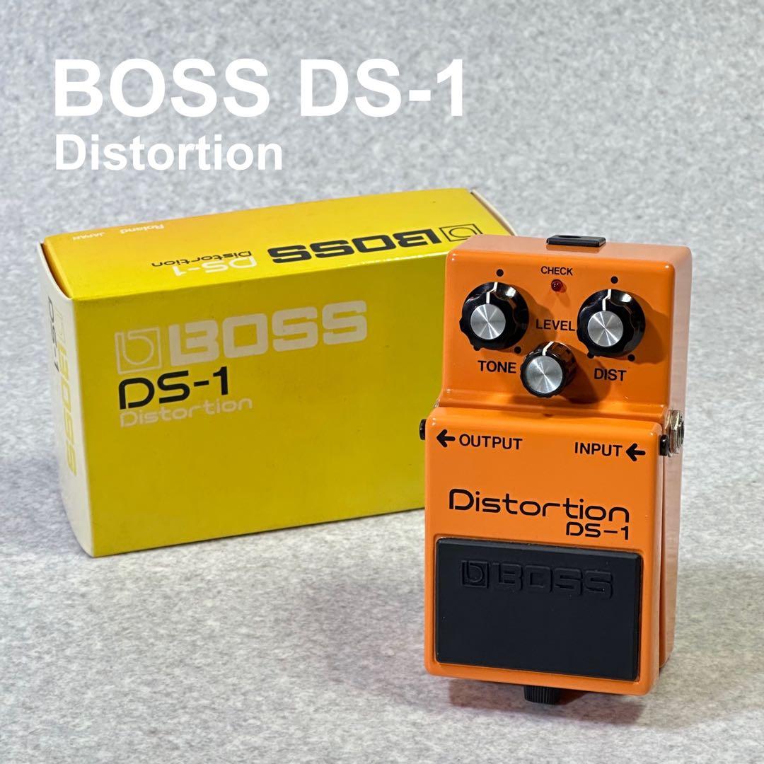 【激レア‼︎新品同様】1981年製 BOSS DS-1 Distortion 1981 Boss DS-1 Distortion (long dash, silver screw) Orange