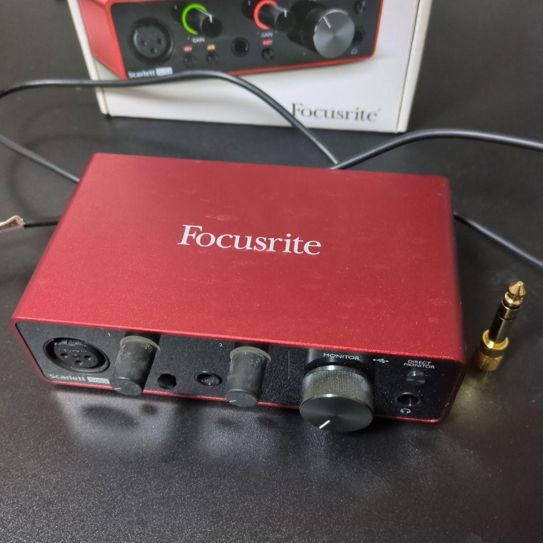 focusrite Scarlett Solo　オーディオインターフェース Focusrite Scarlett Solo Studio Pack (3rd Gen) USBオーディオ