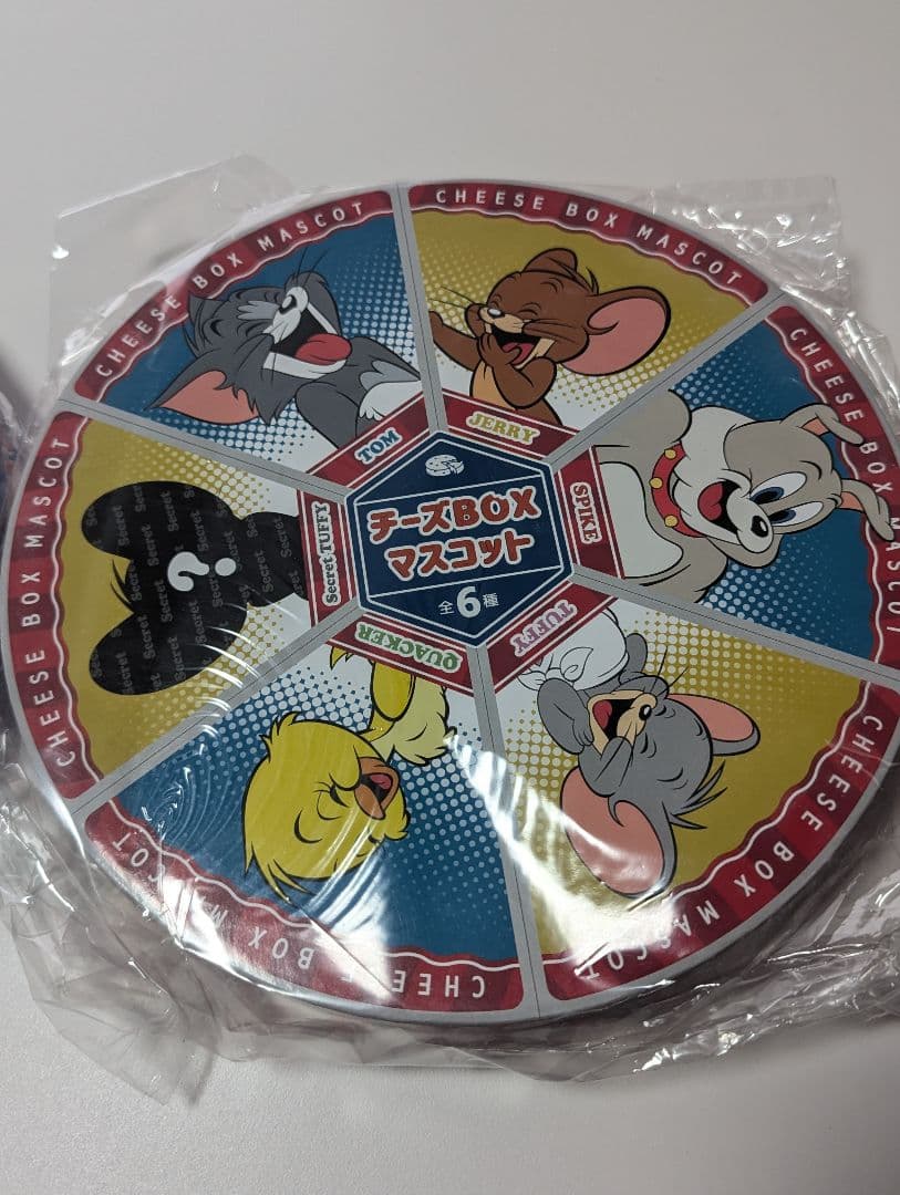 トムとジェリー展　トレーディングチーズBOX　マスコットコンプリートBOX　赤 トムとジェリー 85周年記念展 トレーディングチーズBOXマスコット