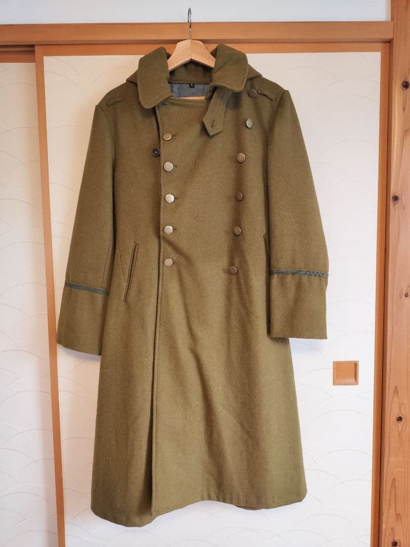 【2/1の発送になります。】日本陸軍 外套 レプリカ品 大日本帝国陸軍 昭五式兵用外套 精密複製 既製品 | MilitaryX's STORE