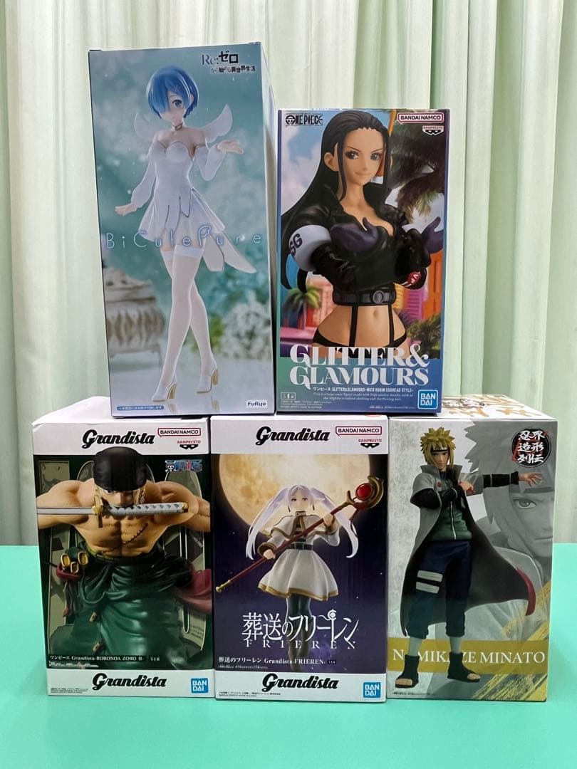 新品未開封　フィギュア　レム　ロビン　ゾロ　ミナト　葬送のフリーレン 07_l.jpg