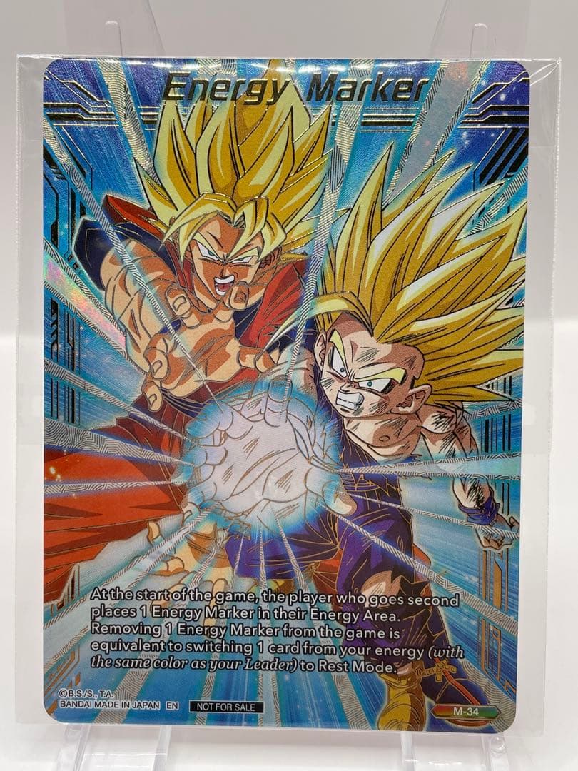 希少 英語版 エナジーマーカー ドラゴンボール フュージョンワールド 新品未開封 覚醒の鼓動編】エナジーマーカーパック01カードリスト全12種類公開