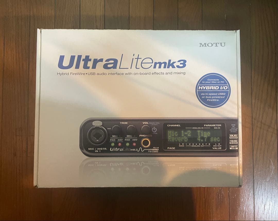 MOTU UltraLite mk3 オーディオインターフェイス(動作未確認) Amazon.co.jp: MOTU UltraLite mk3 Hybrid 10イン14アウト Firewire