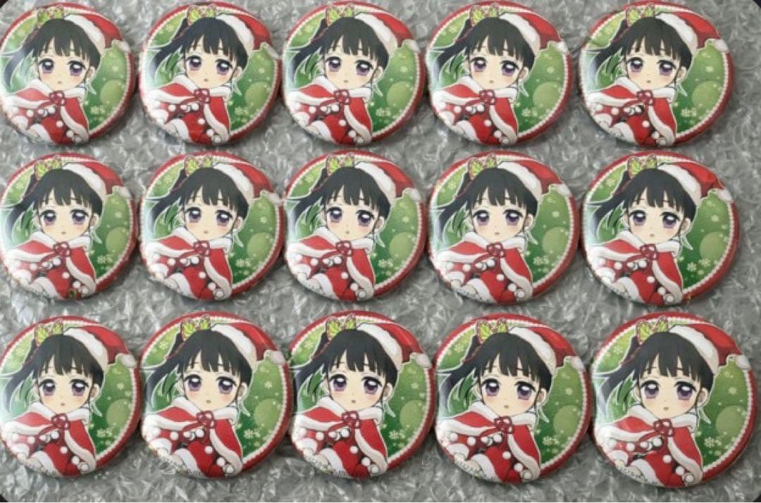 鬼滅の刃 2020 クリスマス 缶バッジ カナヲ 20個 鬼滅の刃 ufotable 缶バッジまとめ売り ハロウィン クリスマス2020