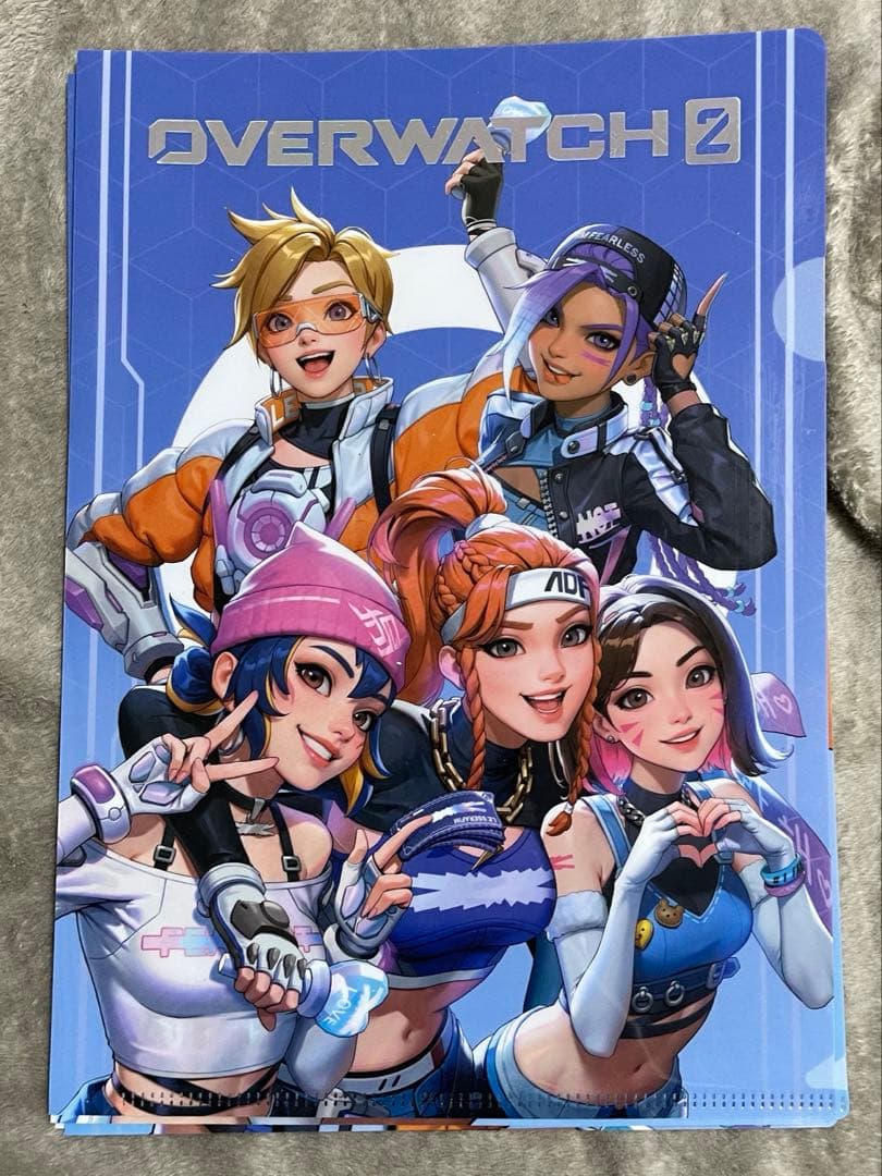 オーバーウォッチ Le Sserafim クリアファイ LE SSERAFIM] LE SSERAFIM × OVERWATCH 2 Big Acrylic Stand Chaewon