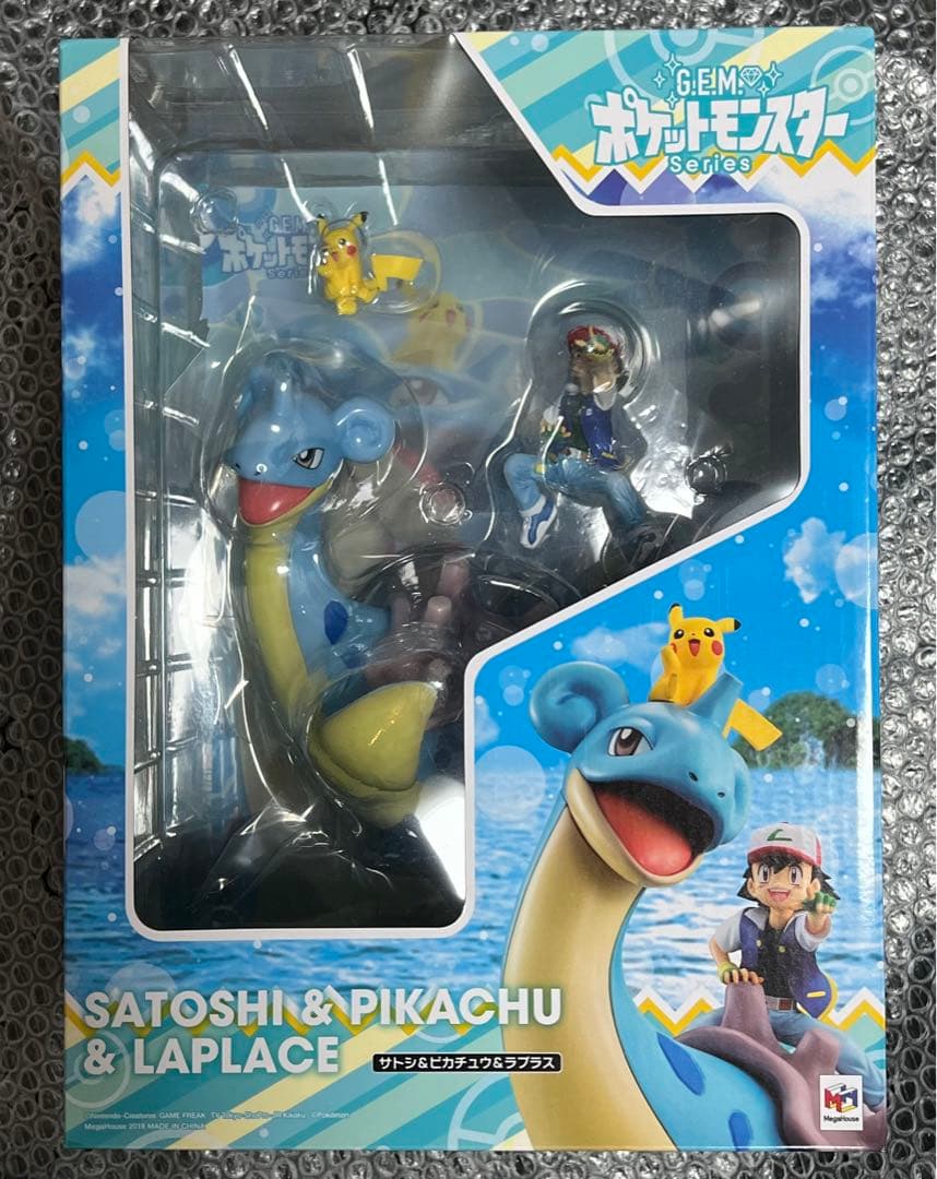 サトシとピカチュウ＆ラプラス フィギュアセット