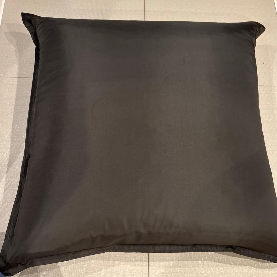 無印　良品計画　BIGクッション　濃ブラウン 天久】新しい形がでました｜体にフィットするソファ｜ 無印良品